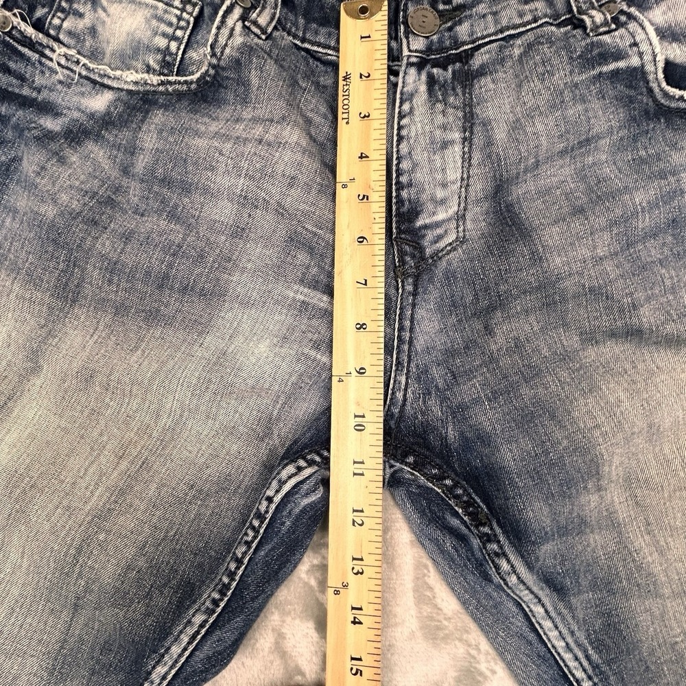 Jordan Craig Shorts Mens Size 36  Distressed Denim Shorts * - Picture 8 of 16